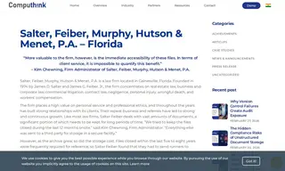 Preview of the Salter, Feiber, Murphy, Hutson & Menet, P.A. Case Study