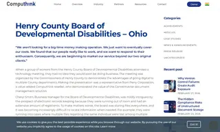 Preview of the Henry County Board of Developmental Disabilities Case Study