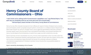 Preview of the Henry County Board of Commissioners Case Study