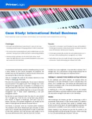 Preview of the International Retail Business Case Study