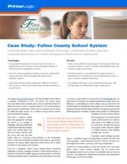 Preview of the Fulton County School System Case Study