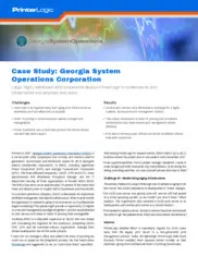 Preview of the Georgia System Operations Corporation Case Study