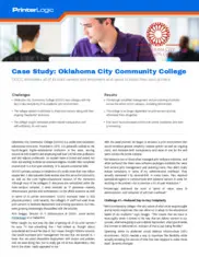 Preview of the Oklahoma City Community College Case Study