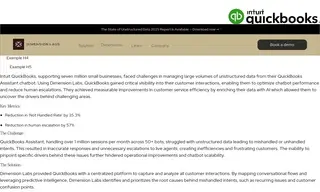 Preview of the Intuit QuickBooks Case Study