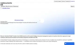 Preview of the Davis Wright Tremaine LLP Case Study