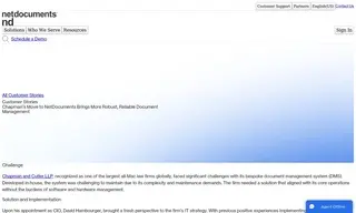 Preview of the Chapman Case Study