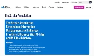 Preview of the The Stroke Association Case Study