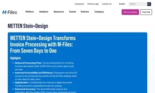 Preview of the METTEN Stein+Design Case Study