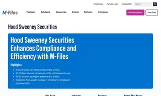 Preview of the Hood Sweeney Securities Case Study