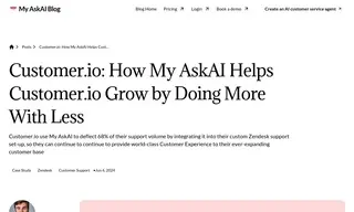 Preview of the Customer.io Case Study