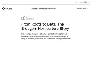 Preview of the Breugem Horticulture Case Study