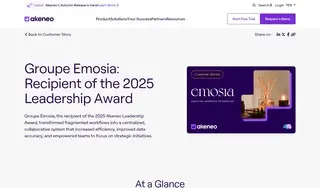 Preview of the Groupe Emosia Case Study