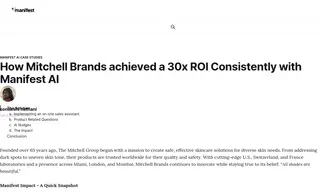 Preview of the Mitchell Brands Case Study