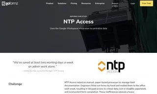 Preview of the NTP Access Case Study