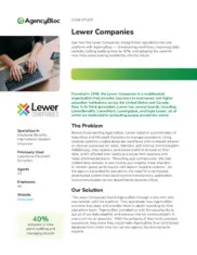 Preview of the Lewer Companies Case Study