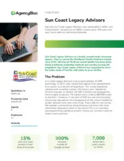 Preview of the Sun Coast Legacy Advisors Case Study