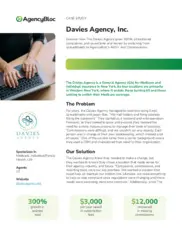 Preview of the Davies Agency Case Study