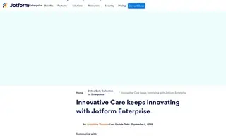 Preview of the Innovative Care Case Study