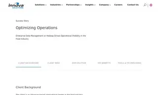 Preview of the Arkansas-based International Food Company Case Study