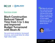 Preview of the Blach Construction Case Study