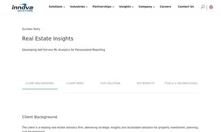 Preview of the Leading Real Estate Advisory Firm Case Study