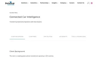 Preview of the Global Vehicle Manufacturer Case Study