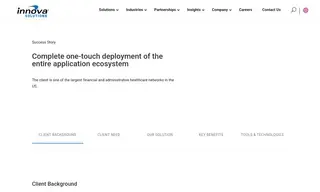 Preview of the Largest Financial and Administrative Healthcare Network Case Study