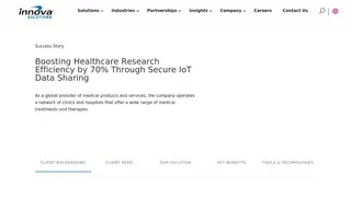 Preview of the Global Medical Products and Services Provider Case Study