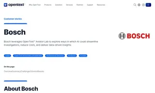 Preview of the Bosch Case Study