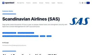 Preview of the Scandinavian Airlines Case Study