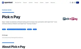 Preview of the Pick n Pay Case Study