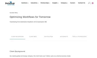 Preview of the Leading Global Technology Company Case Study