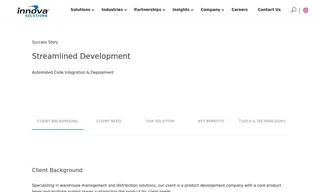 Preview of the Product Development Company Case Study