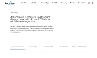 Preview of the Water, Hygiene, and Infection Prevention Solutions Company Case Study