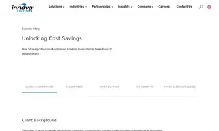 Preview of the Life Sciences Technology Company Case Study