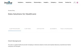 Preview of the Global Healthcare Provider Case Study