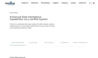 Preview of the Healthcare Technology Company Case Study