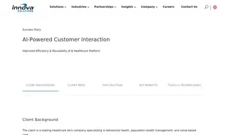 Preview of the Leading Healthcare Tech Company Case Study