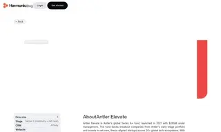Preview of the Antler Elevate Case Study