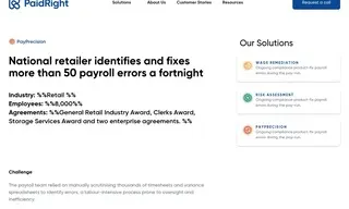 Preview of the National Retailer Company Case Study