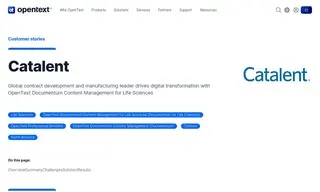 Preview of the Catalent Case Study