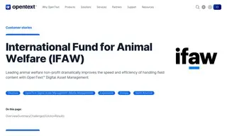 Preview of the International Fund for Animal Welfare Case Study