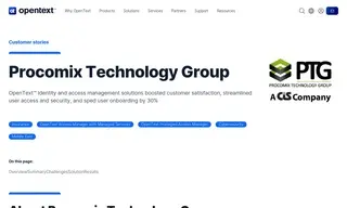 Preview of the Procomix Technology Group Case Study