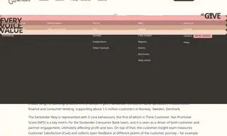 Preview of the Santander Case Study