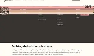 Preview of the Playground Tech Case Study