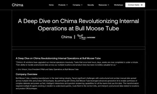 Preview of the Bull Moose Tube Case Study