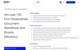 Preview of the Law 100 Firm Case Study