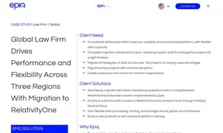 Preview of the Global Law Firm Case Study