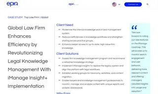 Preview of the Global Law Firm Case Study