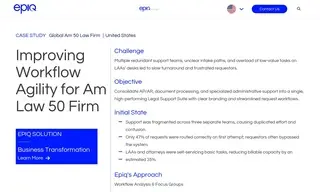 Preview of the Law 50 Firm Case Study